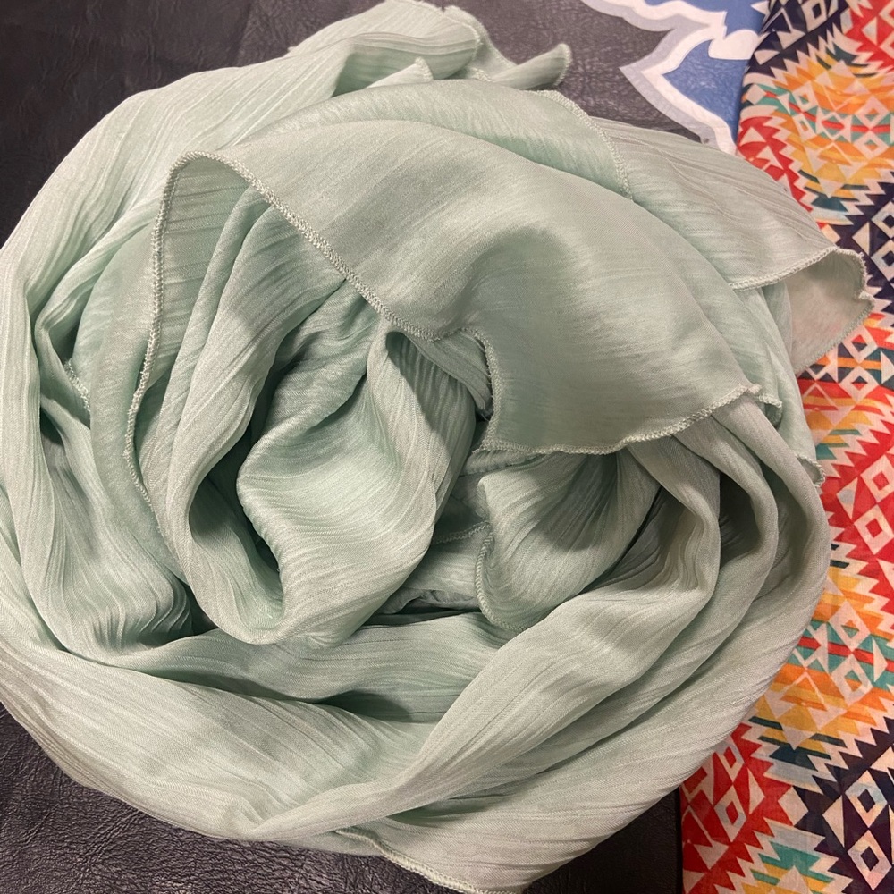 Kimono 4x (Solid Mint Green, Patterns) - image 2